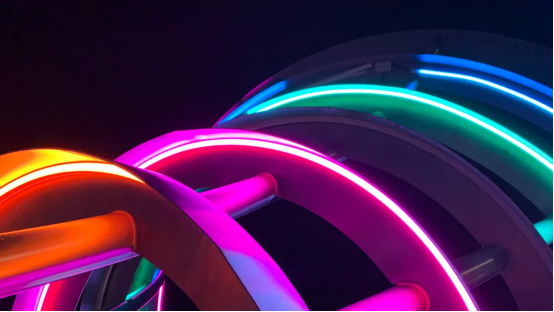 نيون LED مرن ثلاثي الأبعاد: الدليل النهائي للهندسة المعمارية المنحنية