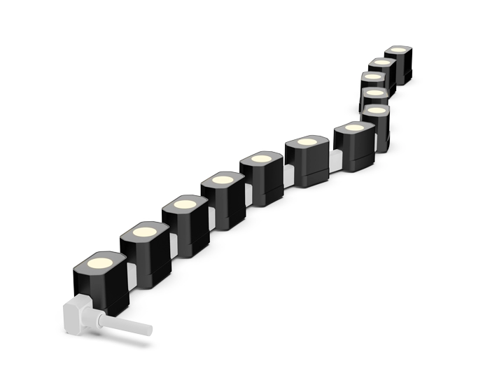 NW3020S هو الحل الموثوق به لغسالة الجدران المرنة LED
